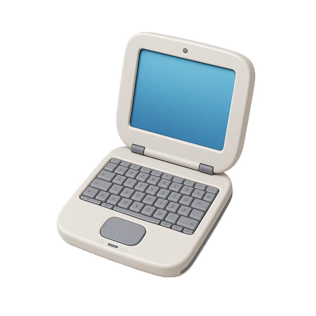 A graphic of a grid of computers